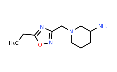 CAS 1248149-80-5 | 1-[(5-Ethyl-1,2,4-oxadiazol-3-yl)methyl]piperidin-3-amine