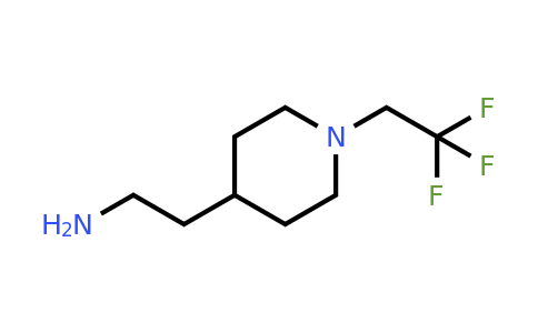 CAS 1248157-58-5 | 2-[1-(2,2,2-Trifluoroethyl)piperidin-4-yl]ethan-1-amine