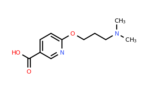CAS 1248162-34-6 | 6-[3-(dimethylamino)propoxy]pyridine-3-carboxylic acid