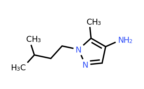 CAS 1248175-87-2 | 5-methyl-1-(3-methylbutyl)-1H-pyrazol-4-amine
