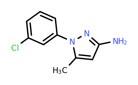 CAS 1248180-56-4 | 1-(3-chlorophenyl)-5-methyl-1H-pyrazol-3-amine