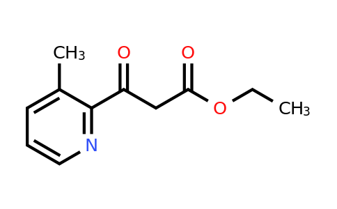 CAS 1248195-40-5 | ethyl 3-(3-methylpyridin-2-yl)-3-oxopropanoate