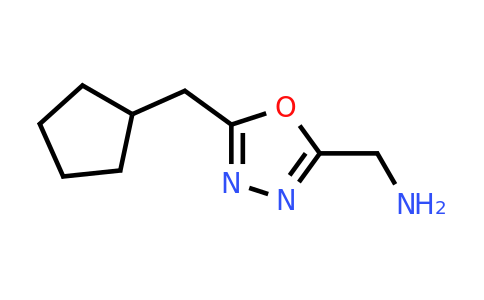 CAS 1248219-01-3 | (5-(cyclopentylmethyl)-1,3,4-oxadiazol-2-yl)methanamine