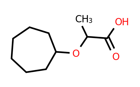 CAS 1248229-46-0 | 2-(cycloheptyloxy)propanoic acid