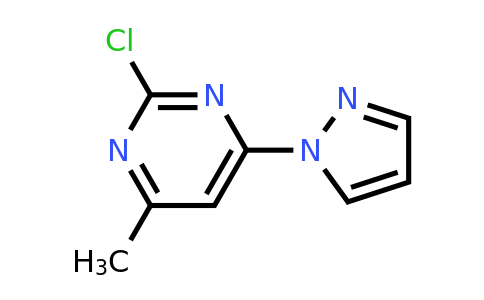 CAS 1248241-65-7 | 2-chloro-4-methyl-6-(1H-pyrazol-1-yl)pyrimidine