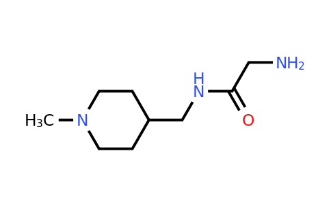 CAS 1248249-82-2 | 2-Amino-N-((1-methylpiperidin-4-yl)methyl)acetamide