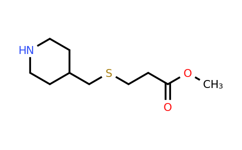 CAS 1248257-88-6 | methyl 3-{[(piperidin-4-yl)methyl]sulfanyl}propanoate