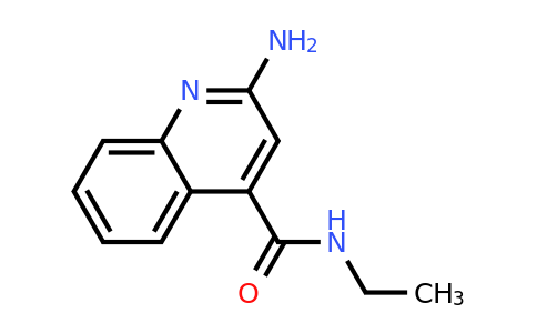 CAS 1248266-20-7 | 2-amino-N-ethylquinoline-4-carboxamide