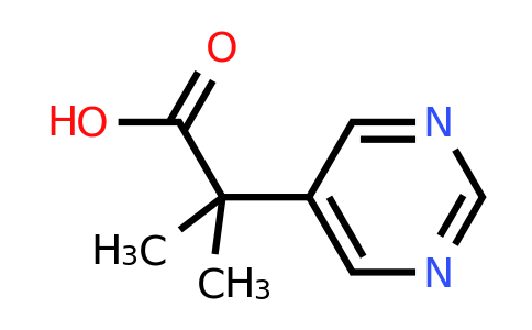 CAS 1248288-05-2 | 2-Methyl-2-(pyrimidin-5-yl)propanoic acid
