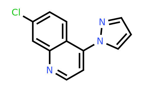 CAS 124833-77-8 | 7-chloro-4-(1H-pyrazol-1-yl)quinoline