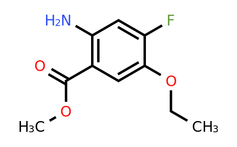 CAS 1248353-15-2 | methyl 2-amino-5-ethoxy-4-fluorobenzoate