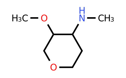 3-Methoxy-N-methyloxan-4-amine