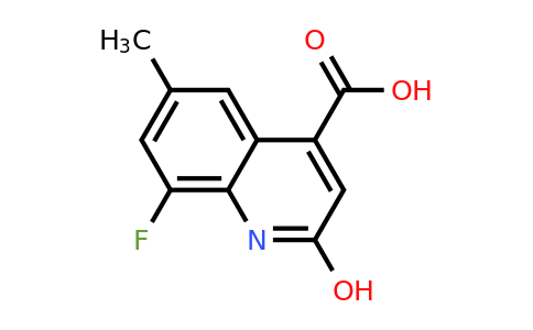 CAS 1248399-26-9 | 8-fluoro-2-hydroxy-6-methylquinoline-4-carboxylic acid