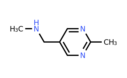 CAS 1248406-79-2 | N-Methyl-1-(2-methylpyrimidin-5-yl)methanamine