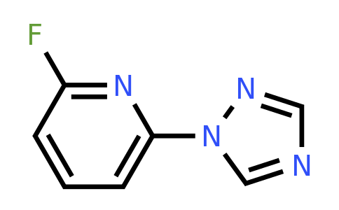 CAS 1248407-47-7 | 2-fluoro-6-(1H-1,2,4-triazol-1-yl)pyridine