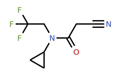 CAS 1248497-60-0 | 2-Cyano-N-cyclopropyl-N-(2,2,2-trifluoroethyl)acetamide