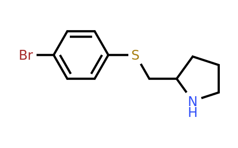 CAS 1248501-25-8 | 2-{[(4-bromophenyl)sulfanyl]methyl}pyrrolidine