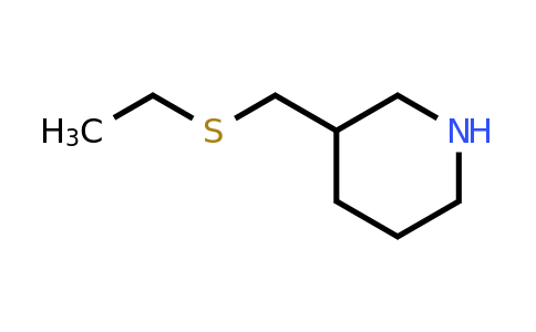 CAS 1248515-68-5 | 3-[(ethylsulfanyl)methyl]piperidine