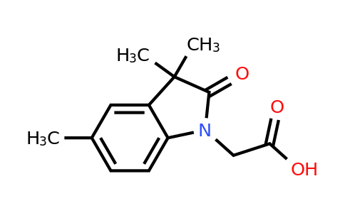 CAS 1248550-14-2 | 2-(3,3,5-Trimethyl-2-oxoindolin-1-yl)acetic acid