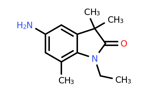 CAS 1248551-37-2 | 5-Amino-1-ethyl-3,3,7-trimethylindolin-2-one