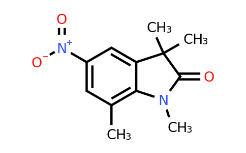 CAS 1248551-74-7 | 1,3,3,7-Tetramethyl-5-nitroindolin-2-one