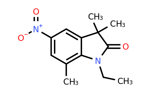 CAS 1248559-59-2 | 1-Ethyl-3,3,7-trimethyl-5-nitroindolin-2-one