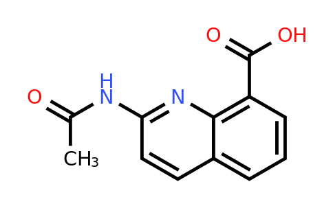 CAS 1248567-67-0 | 2-Acetamidoquinoline-8-carboxylic acid