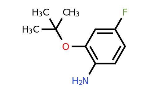 CAS 1248597-34-3 | 2-(tert-butoxy)-4-fluoroaniline