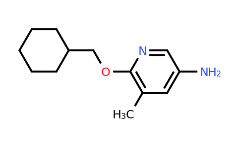 CAS 1248601-77-5 | 6-(Cyclohexylmethoxy)-5-methylpyridin-3-amine