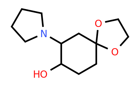 CAS 1248660-11-8 | 7-(pyrrolidin-1-yl)-1,4-dioxaspiro[4.5]decan-8-ol