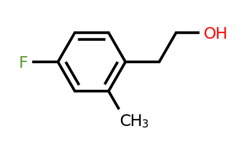 CAS 124869-88-1 | 2-(4-Fluoro-2-methylphenyl)ethanol