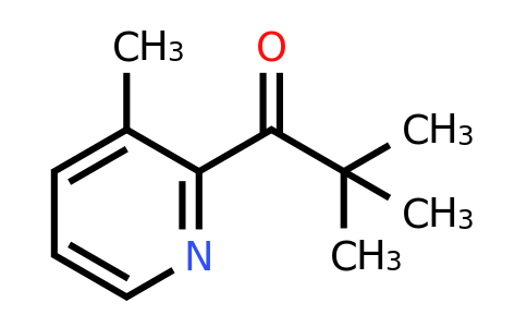 CAS 1248707-89-2 | 2,2-Dimethyl-1-(3-methylpyridin-2-yl)propan-1-one