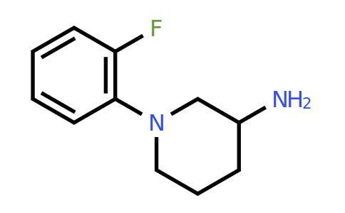 CAS 1248735-39-8 | 1-(2-fluorophenyl)piperidin-3-amine