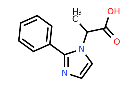 CAS 1248743-01-2 | 2-(2-phenyl-1H-imidazol-1-yl)propanoic acid