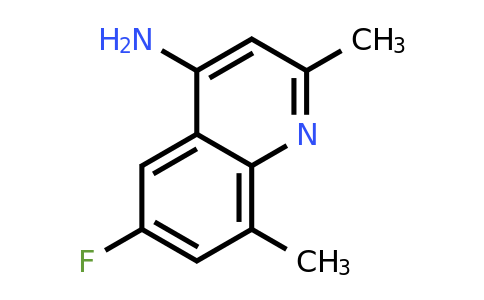 CAS 1248773-93-4 | 6-Fluoro-2,8-dimethylquinolin-4-amine