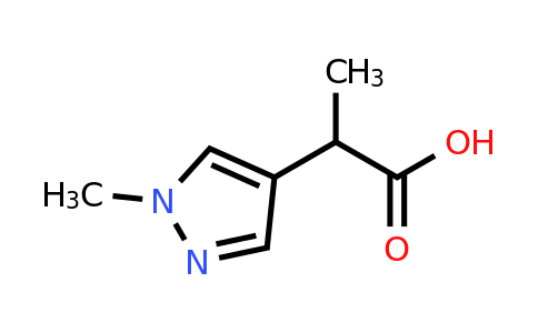 CAS 1248781-46-5 | 2-(1-methyl-1H-pyrazol-4-yl)propanoic acid