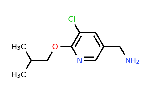 CAS 1248824-91-0 | [5-chloro-6-(2-methylpropoxy)pyridin-3-yl]methanamine
