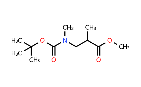 CAS 1248914-26-2 | methyl 3-{[(tert-butoxy)carbonyl](methyl)amino}-2-methylpropanoate