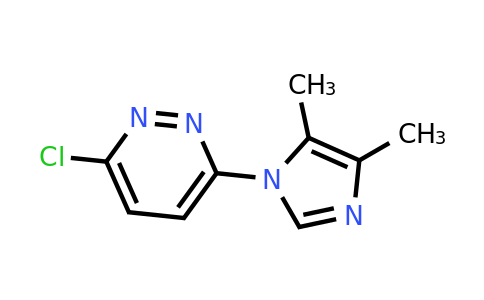 CAS 1248926-89-7 | 3-chloro-6-(4,5-dimethyl-1H-imidazol-1-yl)pyridazine