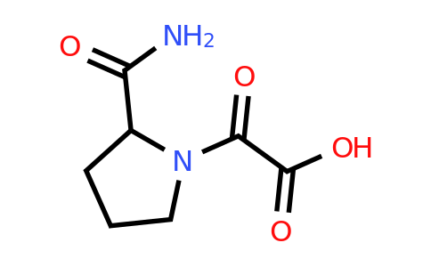 CAS 1248930-14-4 | 2-(2-carbamoylpyrrolidin-1-yl)-2-oxoacetic acid