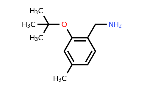 CAS 1248954-00-8 | [2-(tert-butoxy)-4-methylphenyl]methanamine