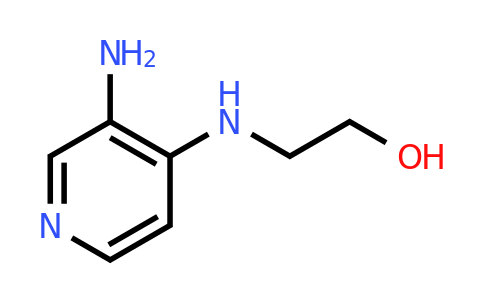 CAS 124897-41-2 | 2-[(3-aminopyridin-4-yl)amino]ethan-1-ol
