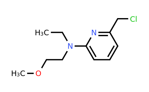 CAS 1248987-59-8 | 6-(chloromethyl)-N-ethyl-N-(2-methoxyethyl)pyridin-2-amine