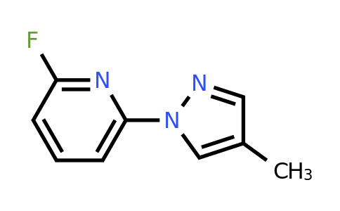 CAS 1248988-37-5 | 2-fluoro-6-(4-methyl-1H-pyrazol-1-yl)pyridine