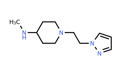 CAS 1248994-73-1 | N-Methyl-1-[2-(1H-pyrazol-1-yl)ethyl]piperidin-4-amine