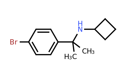 CAS 1249019-72-4 | N-[2-(4-bromophenyl)propan-2-yl]cyclobutanamine