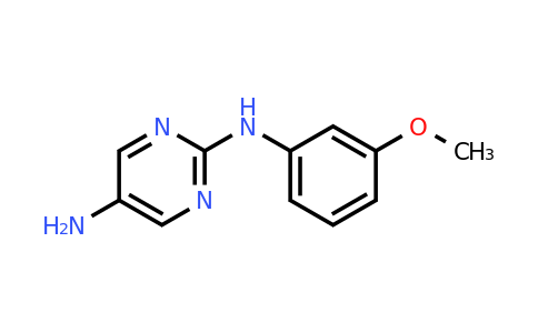 CAS 1249031-56-8 | N2-(3-Methoxyphenyl)pyrimidine-2,5-diamine