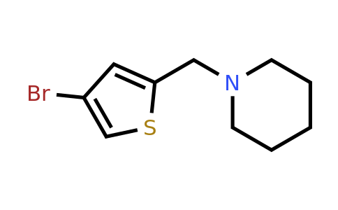 CAS 1249047-09-3 | 1-((4-Bromothiophen-2-yl)methyl)piperidine