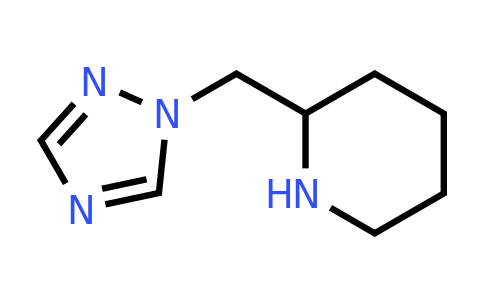 CAS 1249074-12-1 | 2-(1H-1,2,4-Triazol-1-ylmethyl)piperidine