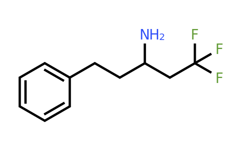 CAS 1249080-46-3 | 1,1,1-Trifluoro-5-phenylpentan-3-amine